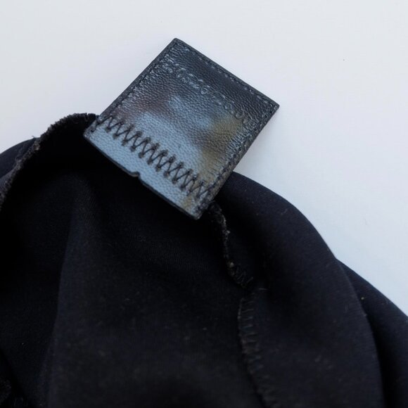 Authentic Preowned Fendi Black Nylon Baguette Shoulder Bag - Picture 12 of 13